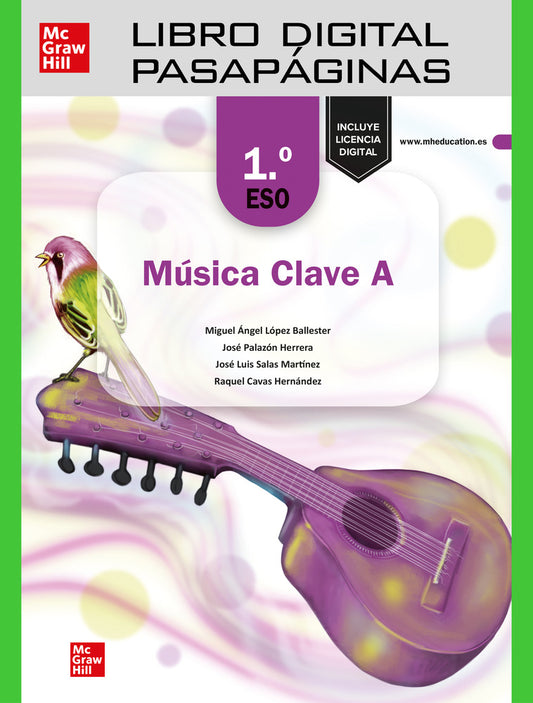 Música Clave A - 1.º ESO. Libro digital pasapáginas