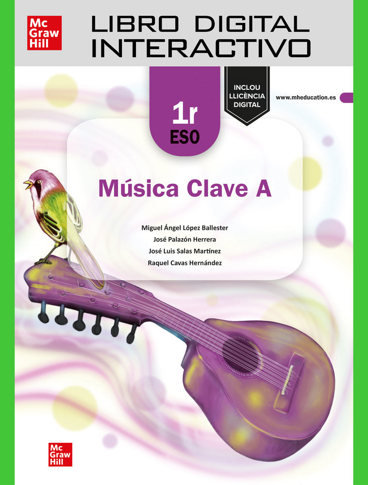 Llibre Digital Interactivo Música Clau A - 1r ESO