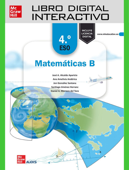 Libro digital interactivo Matemáticas B 4.º ESO