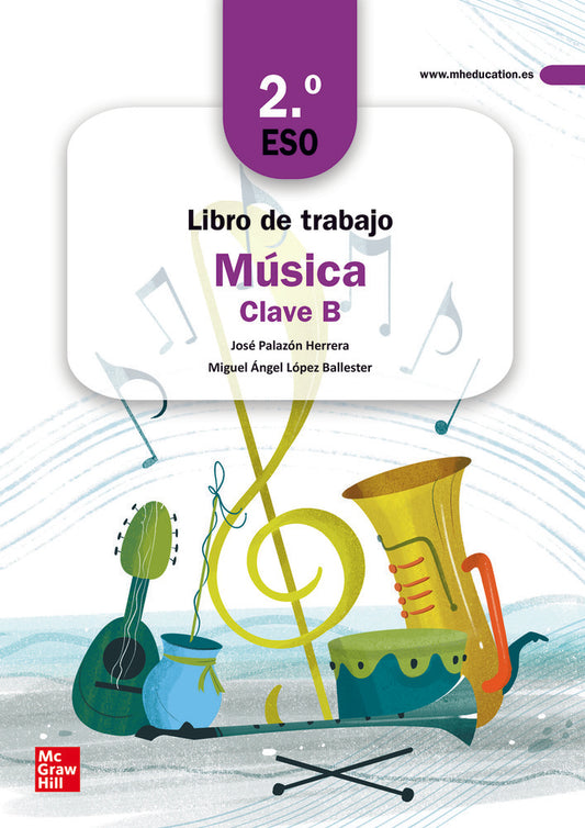 Libro de trabajo Música Clave B - 2º ESO