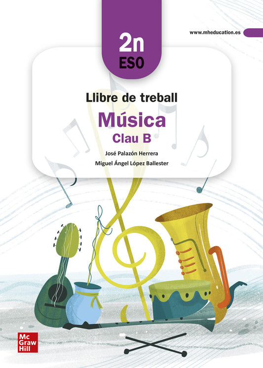 Llibre de treball Música Clau B - 2n ESO