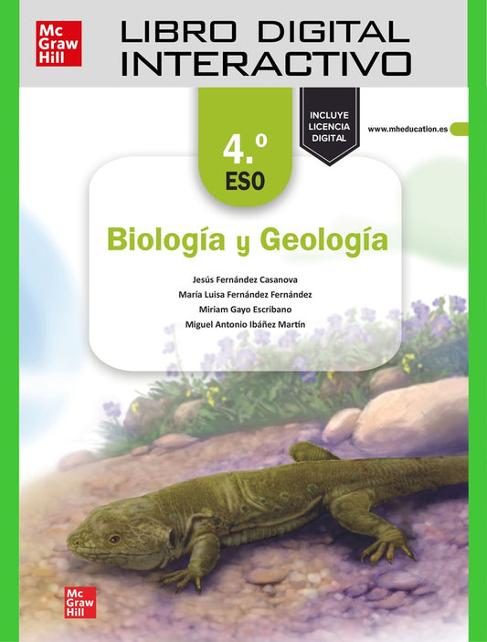 Libro digital interactivo Biología y Geología 4.º ESO