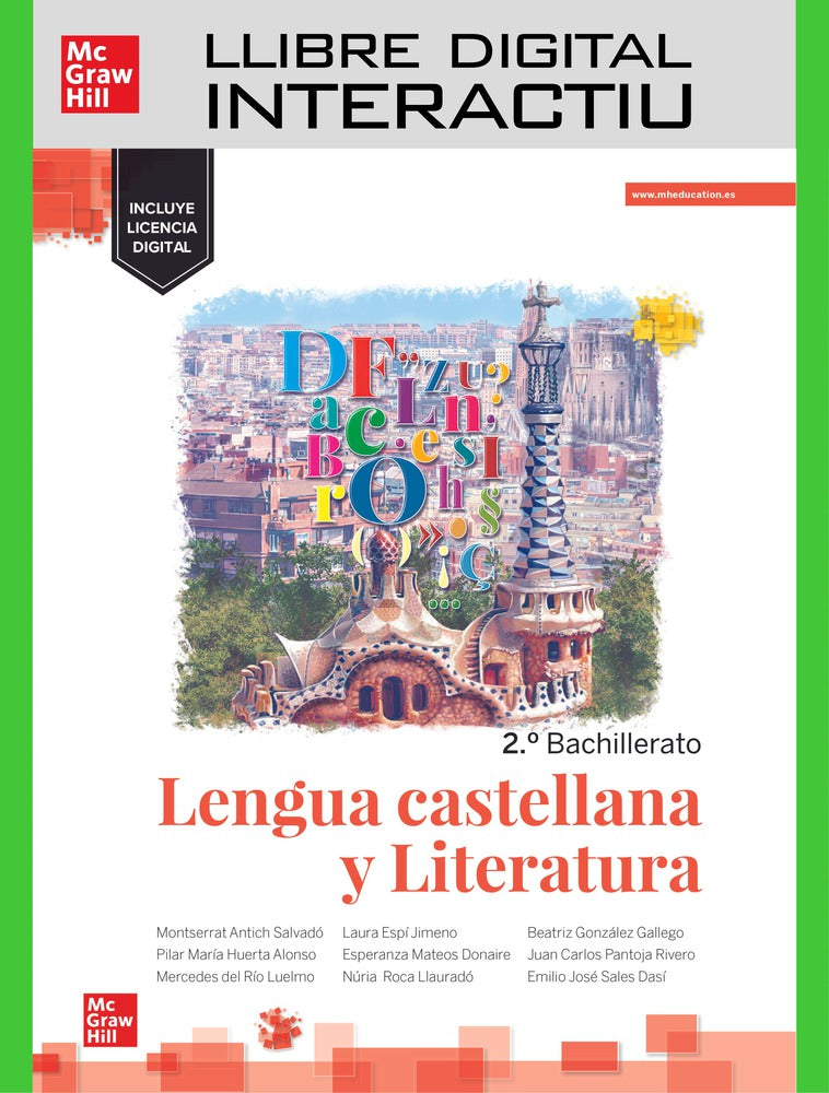 Llibre digital interactiu Lengua castellana y Literatura 2.º Bachillerato