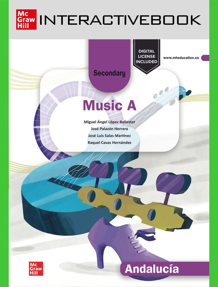 Digital Interactivebook Music A Secondary - CLIL. Andalusia