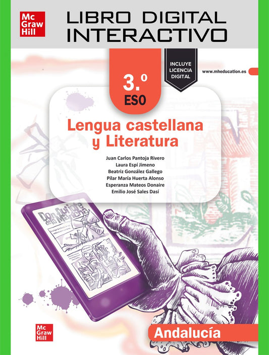Libro digital interactivo. Lengua castellana y Literatura 3.º ESO. Andalucía