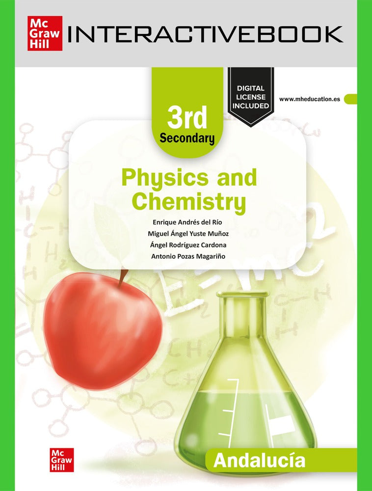 Interactivebook Physics and Chemistry. Secondary 3. Andalusia