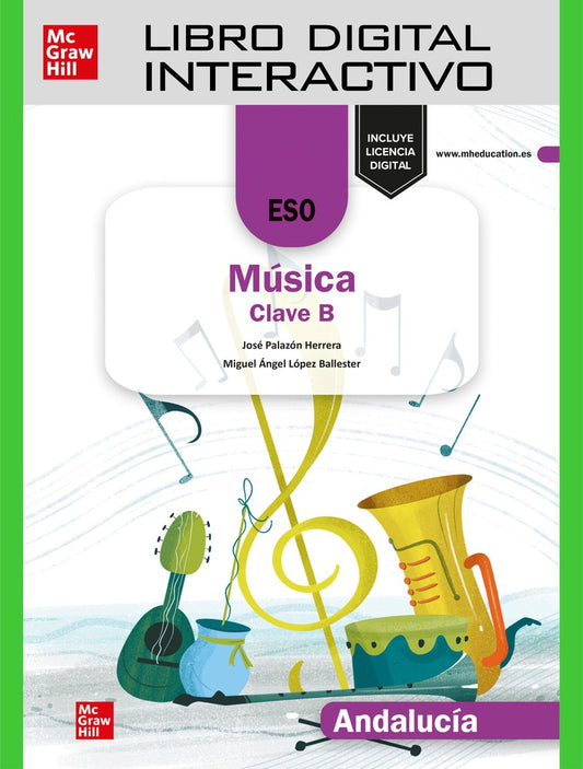 Libro digital interactivo. Música Clave B. Andalucía.