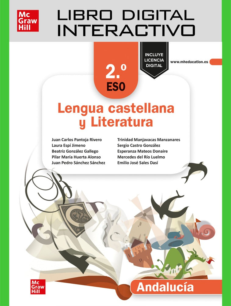 Libro interactivo. Lengua castellana y literatura 2.º ESO. Andalucía