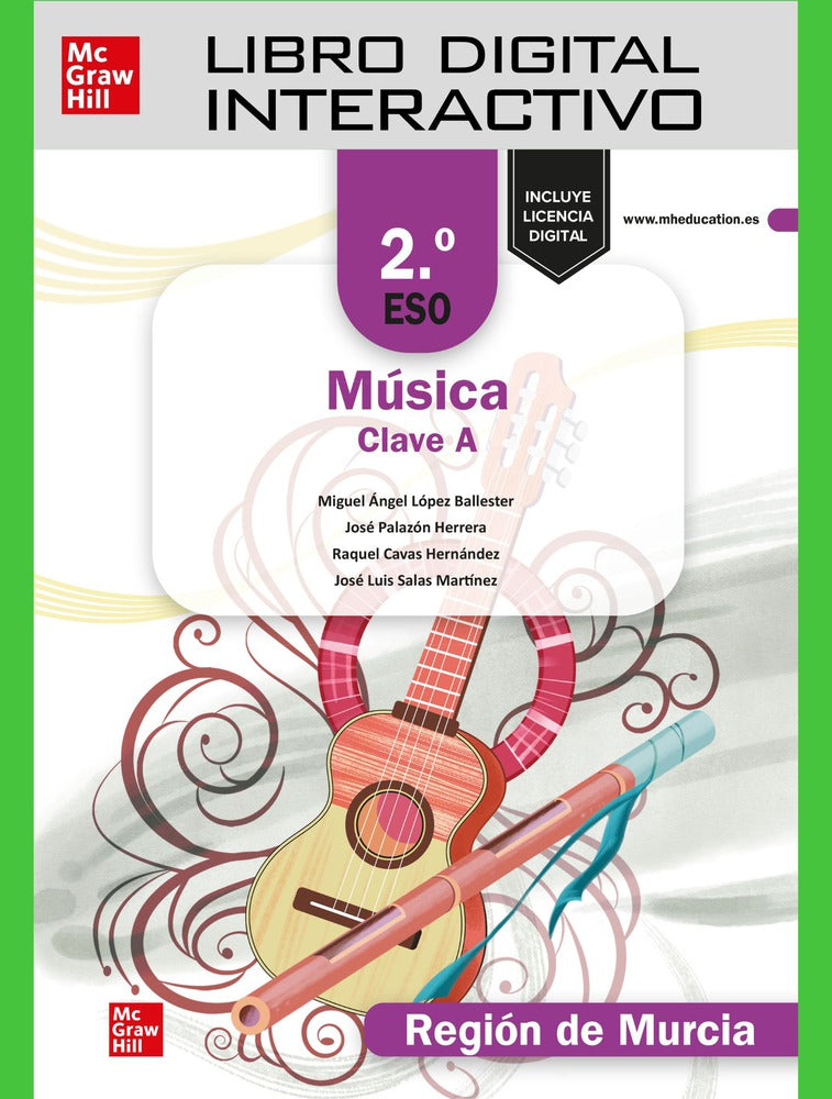 Libro digital interactivo. Música Clave A. NOVA - Región de Murcia