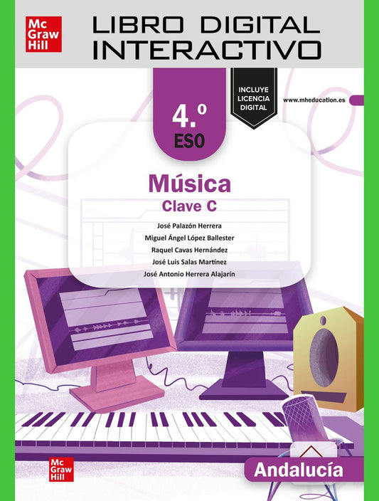 Libro digital interactivo. Música Clave C 4.º ESO. Andalucía