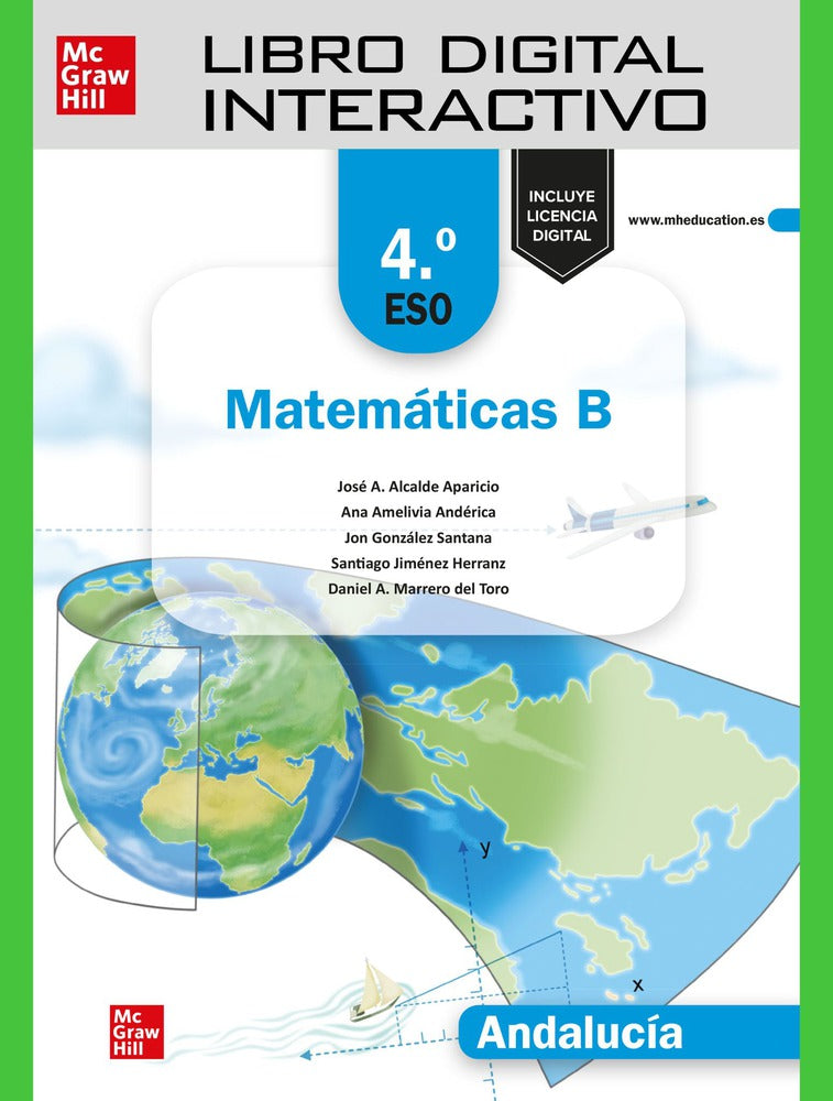 Libro digital interactivo. Matemáticas B 4.º ESO. Andalucía