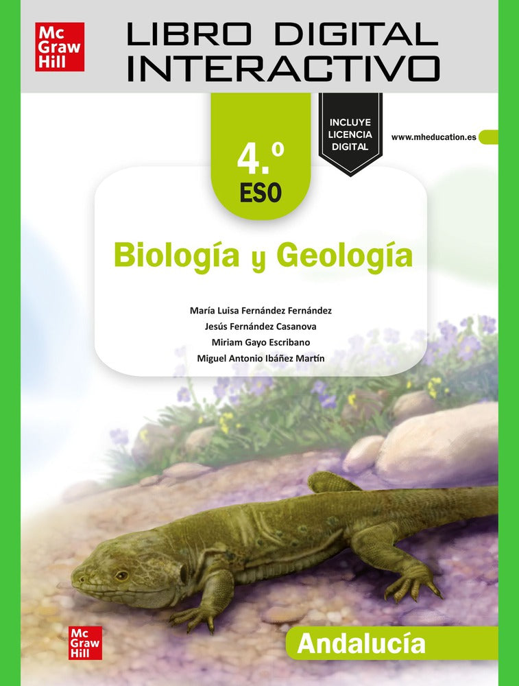 Libro digital interactivo Biología y Geología 4.º ESO. Andalucía