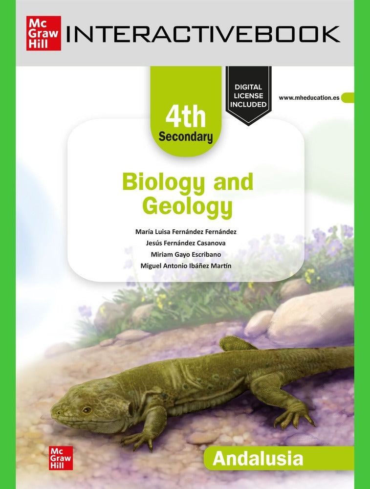 Interactivebook Biology and Geology. Secondary 4. Andalusia