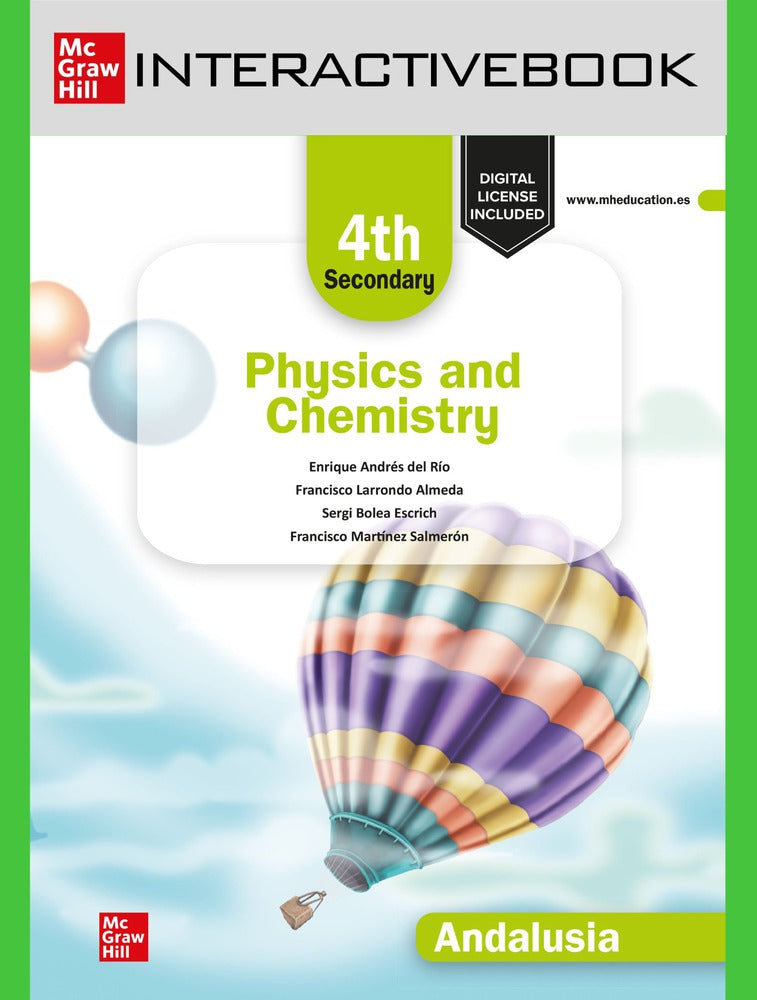 Interactivebook. Physics and Chemistry. Secondary 4. Andalusia