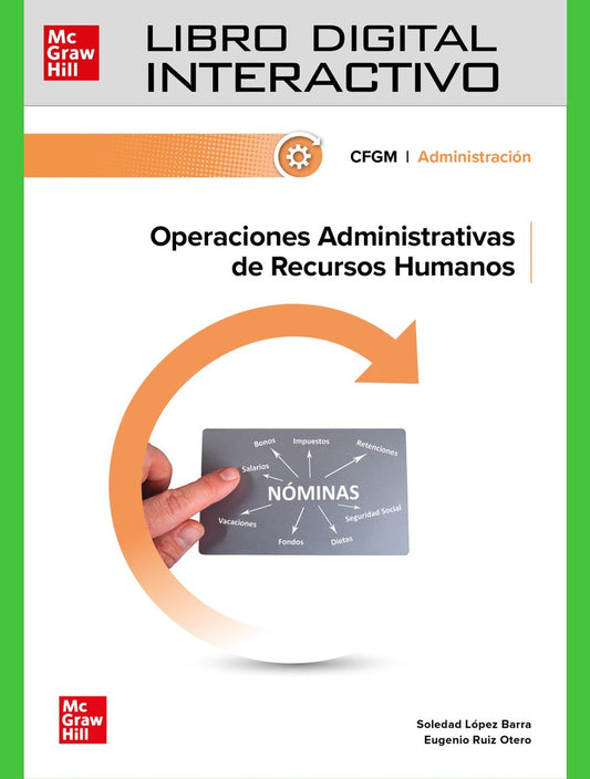 Libro digital interactivo. Operaciones Administrativas de Recursos Humanos