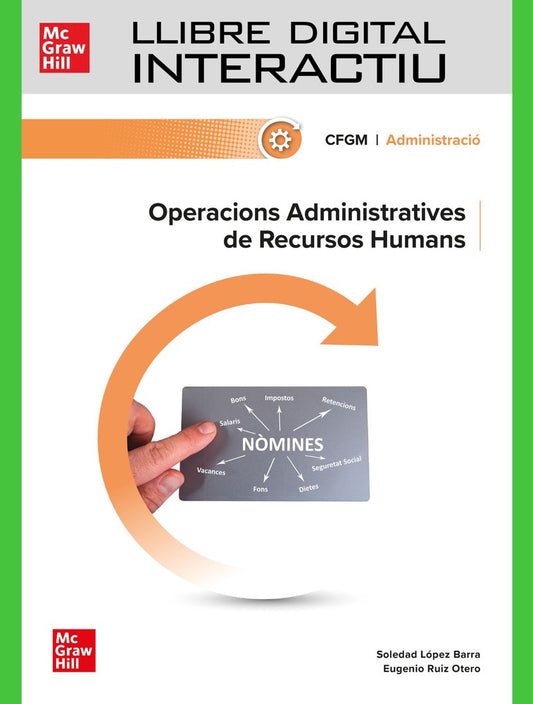 Llibre digital interactiu. Operacions Administratives de Recursos Humans