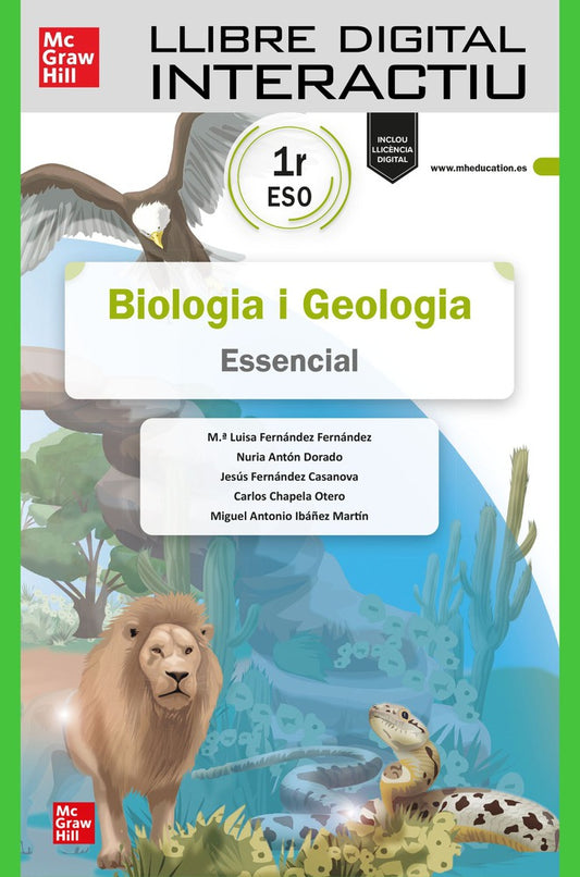 Llibre digital interactiu. Biología i Geología 1r ESO. Essencial