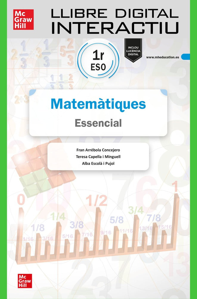 Llibre digital interactiu. Matemàtiques 1r ESO. Essencial