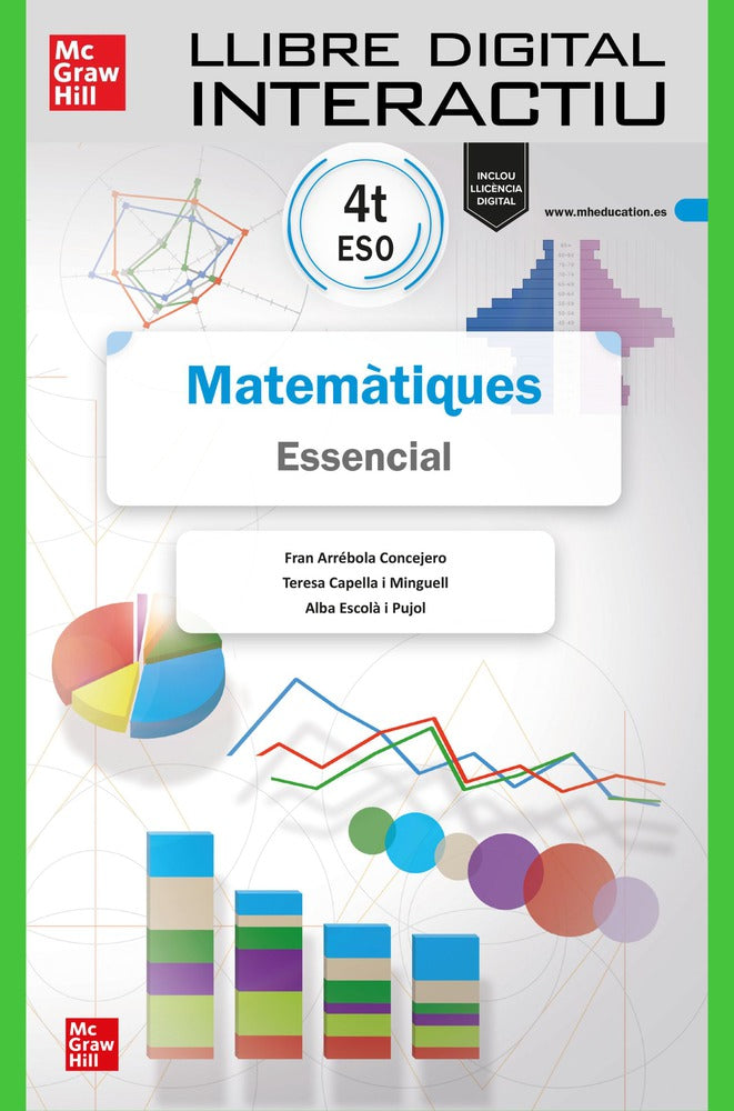 Llibre digital interactiu. Matemàtiques 4t ESO. Essencial