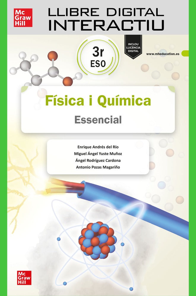 Llibre digital interactiu. Física i Química 3r ESO. Essencial