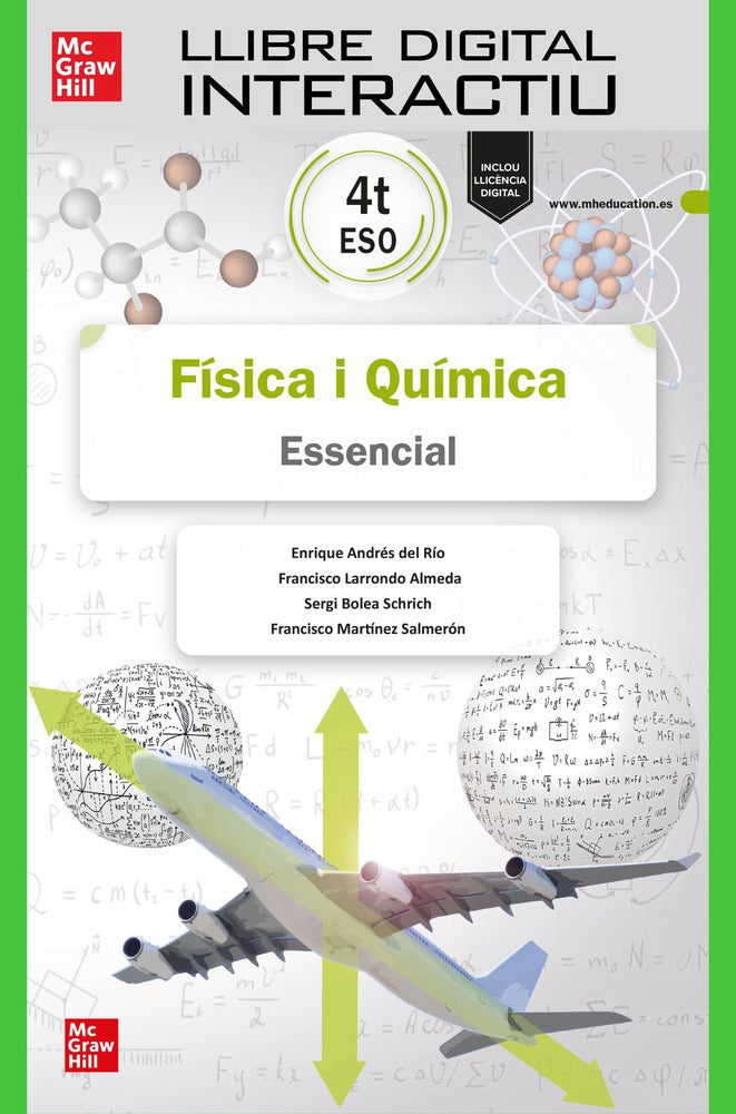 Llibre digital interactiu. Física i Química 4t ESO. Essencial