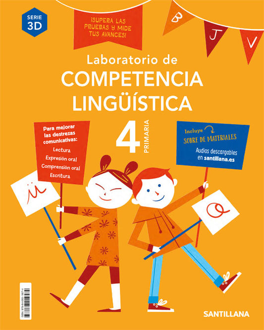 LABORATORIO DE COMPETENCIA LINGUISTICA SERIE 3D 4 PRIMARIA