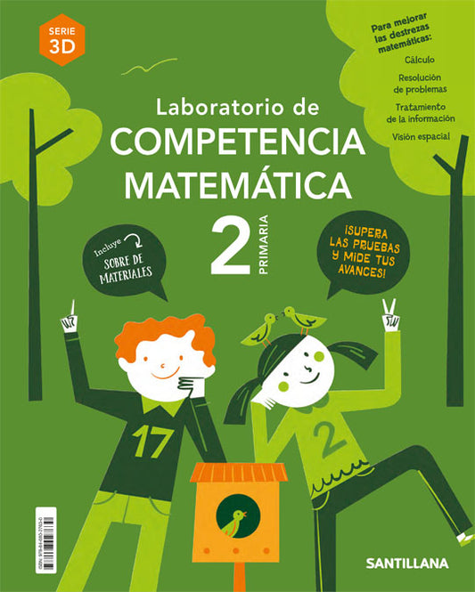 LABORATORIO DE COMPETENCIA MATEMATICA SERIE 3D 2 PRIMARIA