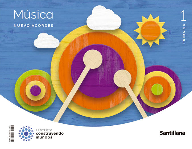 MUSICA NUEVO ACORDES 1 PRIMARIA CONSTRUYENDO MUNDOS