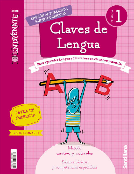 CUADERNO LENGUA SERIE ENTRENATE 1 PRIMARIA