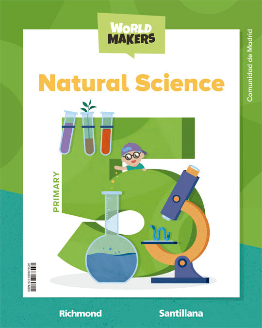 NATURAL SCIENCE MADRID 5 PRIMARY STUDENT'S BOOK WORLD MAKERS