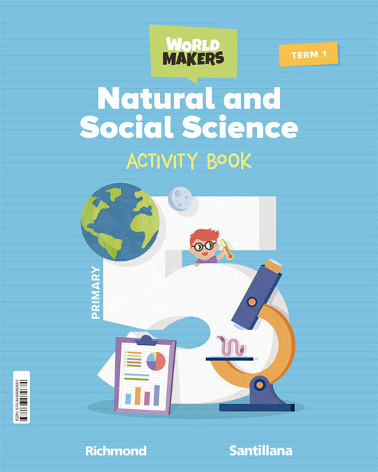 NATURAL & SOCIAL SCIENCE 5 PRIMARY ACTIVITY BOOK  WORLD MAKERS