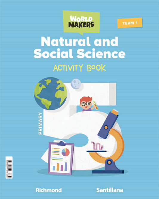NATURAL & SOCIAL SCIENCE 5 PRIMARY ACTIVITY BOOK  WORLD MAKERS