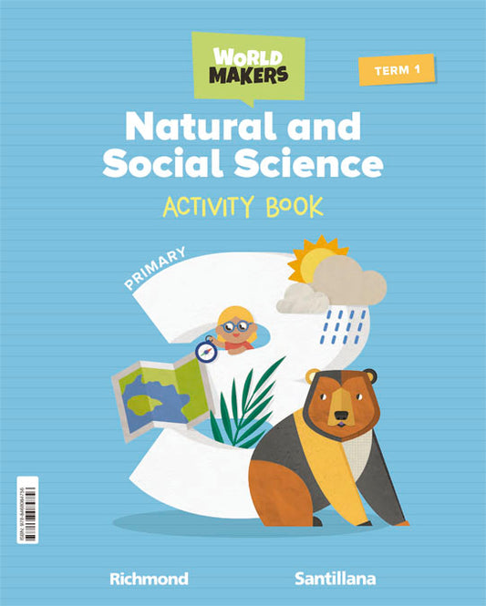 NATURAL & SOCIAL SCIENCE 3 PRIMARY ACTIVITY BOOK WORLD MAKERS
