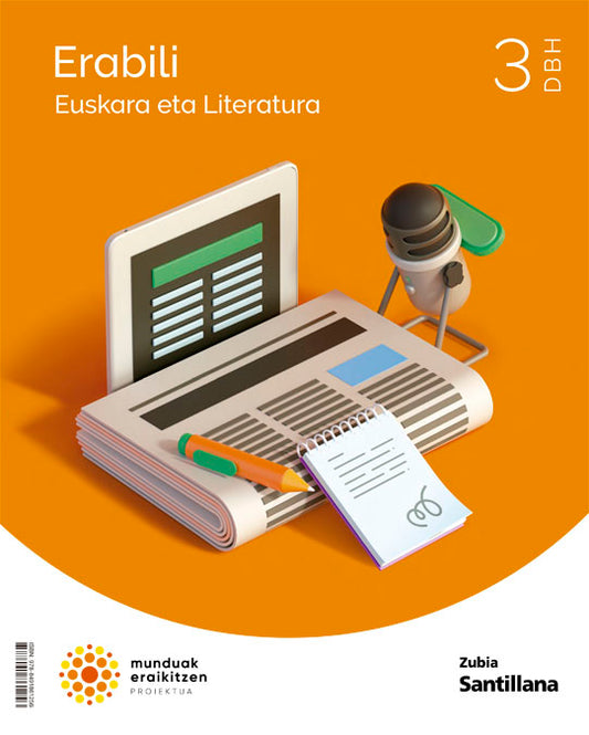 EUSKARA ETA LITERATURA ERABILI 3 DBH MUNDUAK ERAIKITZEN Nuevo