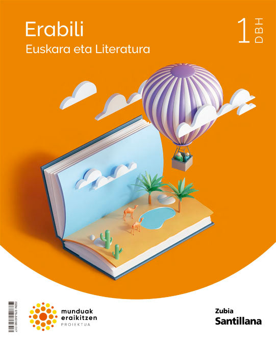 EUSKARA ETA LITERATURA ERABILI 1 DBH MUNDUAK ERAIKITZEN Nuevo