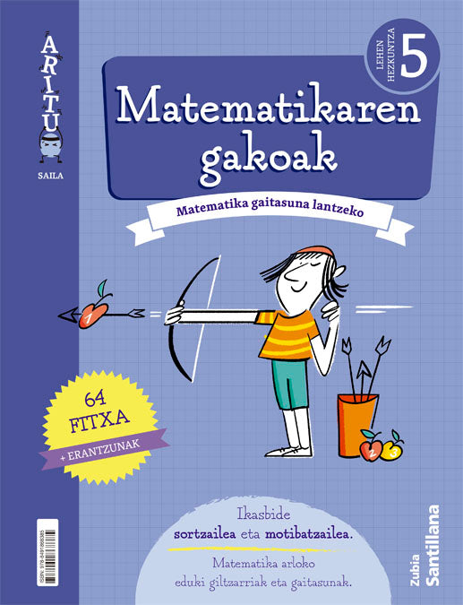 KOADERNOA MATEMATIKAREN GAKOAK ARITU SAILA 5 LEH Nuevo