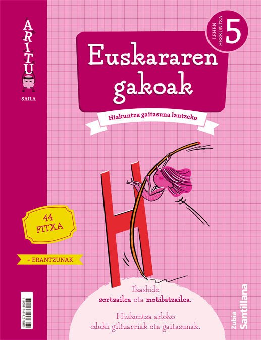 KOADERNOA EUSKARAREN GAKOAK ARITUA SAILA 5 LEH Nuevo