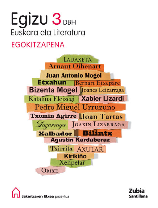 EGIZU 3 DBH EUSKARA ETA LITERATURA EGOKITZAPENA JAKINTZAREN ETXEA Nuevo