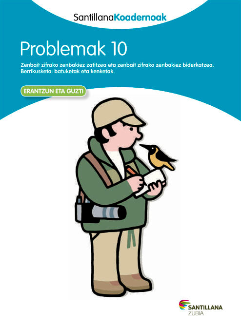 PROBLEMAK 10 SANTILLANA KOADERNOAK Nuevo