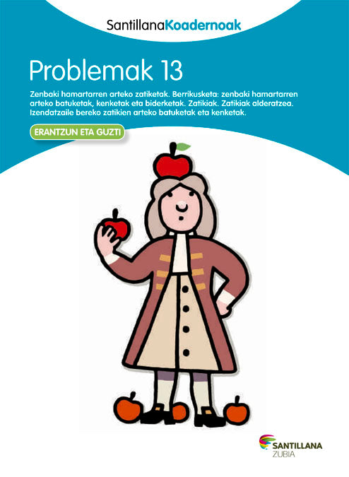 PROBLEMAK 13 SANTILLANA KOADERNOAK Nuevo