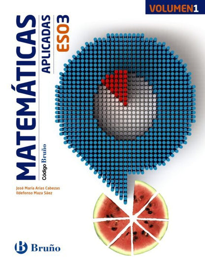 MATEMÁTICAS APLICADAS 3º ESO 3 VOLÚMENES CODIGO BRUÑO
