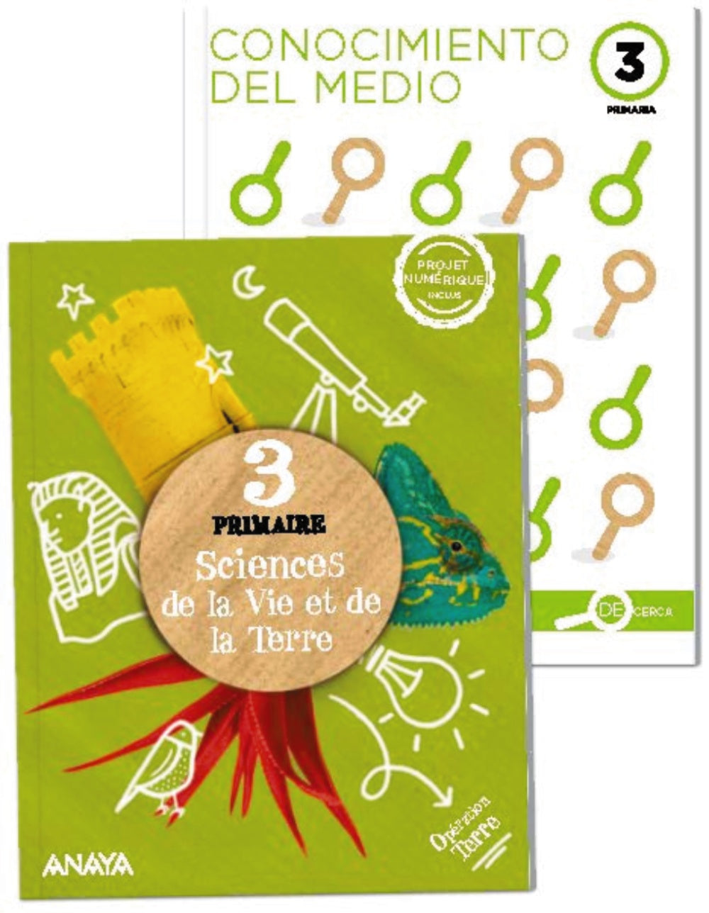 Sciences de la Vie et de la Terre 3. Livre de l'élève + De cerca