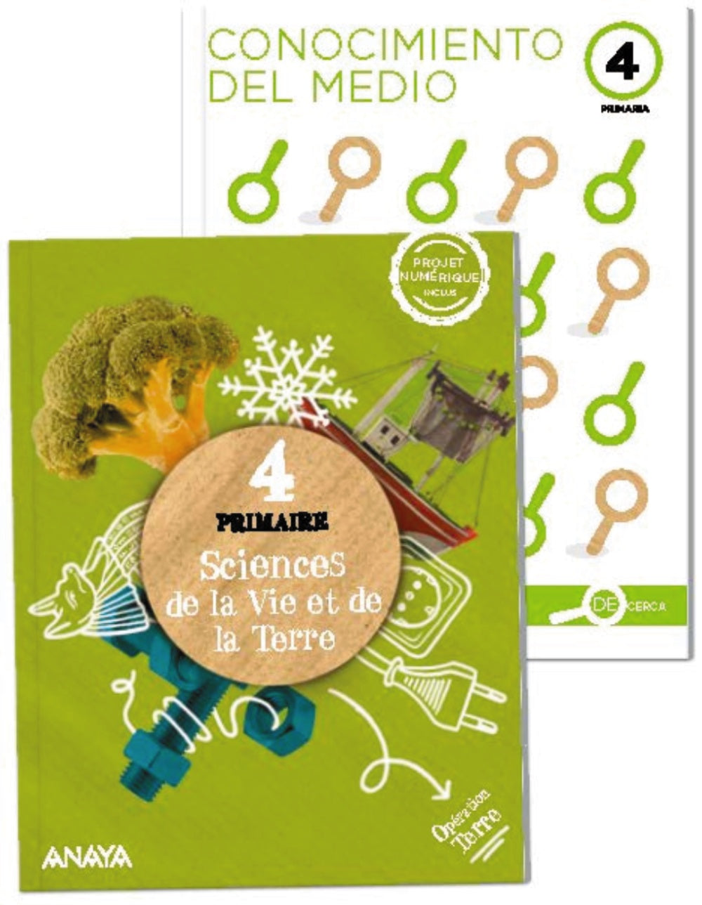 Sciences de la Vie et de la Terre 4. Livre de l'élève + De cerca