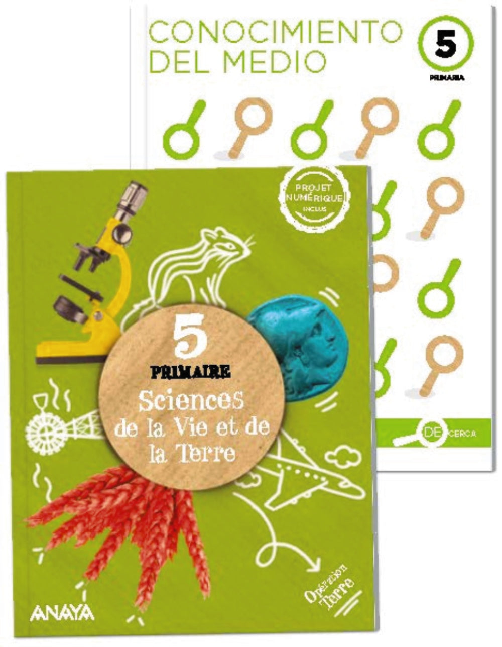 Sciences de la Vie et de la Terre 5. Livre de l'élève + De cerca