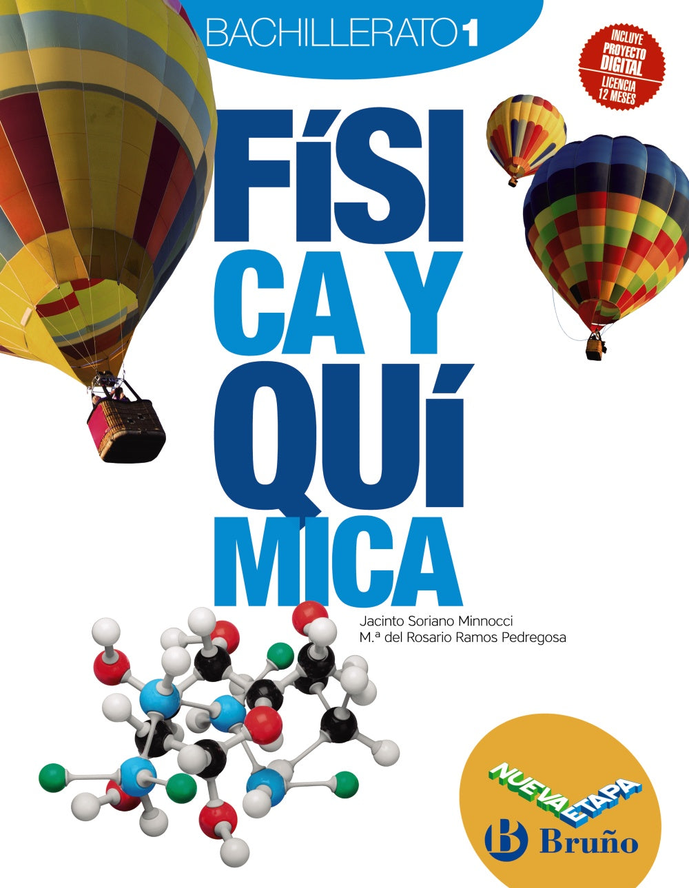 Física y Química 1 Bachillerato Nueva etapa Bruño