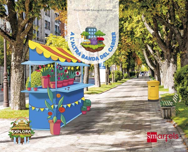 A l#altra banda del carrer. (El meu amic, el monstre Nivell 3). Explora
