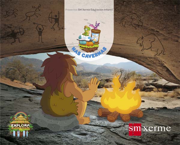 Nas cavernas. (Exploradores do tempo Nivel 1). Explora