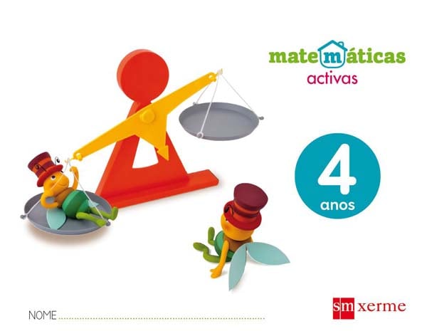 Matemáticas activas. 4 anos
