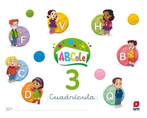 Cuaderno de lectoescritura 3, Cuadrícula. ABCole 18