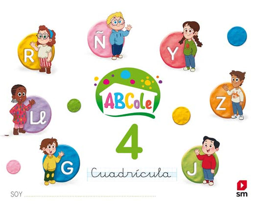 Cuaderno de lectoescritura 4, Cuadrícula. ABCole 18